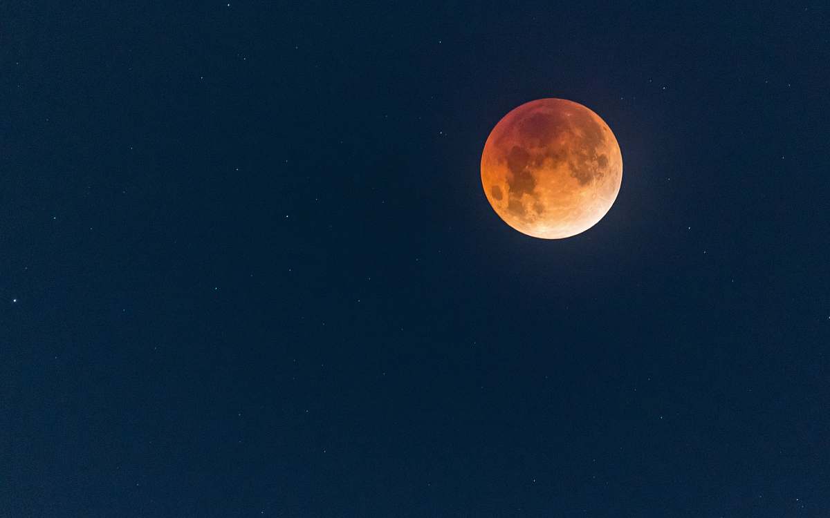 lunar eclipse moon illustration astronomy